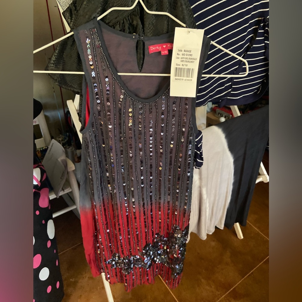 NWT girls sequin dress